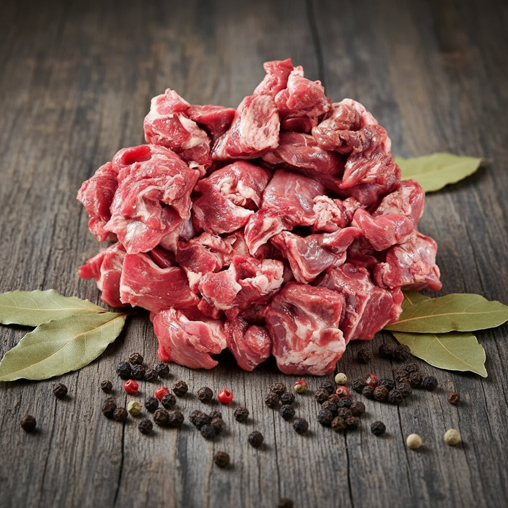 Wild zwijn stoofvlees ( poulet ) 500 Gram